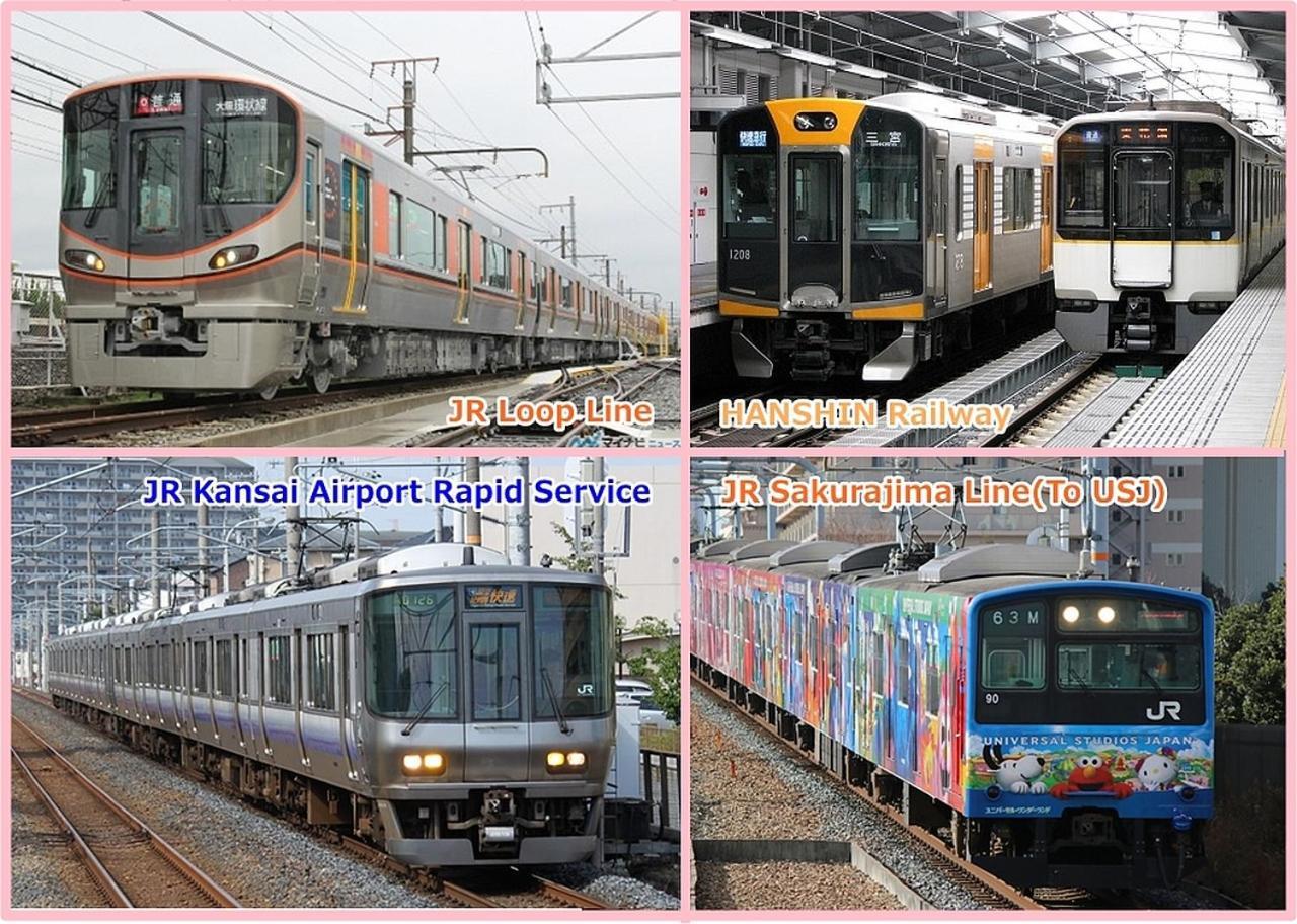 Usj 2 Stops, Umeda&Dotonbori 8Mins, Kix Direct Access Sv2 Osaka Eksteriør billede